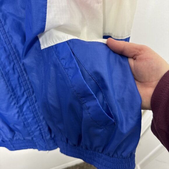 Vintage Kamloops Blazers WHL Men XL Windbreaker Jacket WHL OHL Hockey Junior - Picture 7 of 7